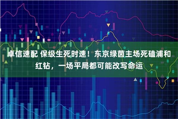 卓信速配 保级生死时速！东京绿茵主场死磕浦和红钻，一场平局都可能改写命运