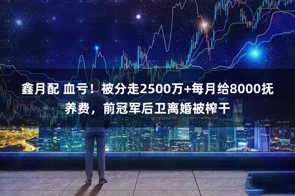 鑫月配 血亏！被分走2500万+每月给8000抚养费，前冠军后卫离婚被榨干