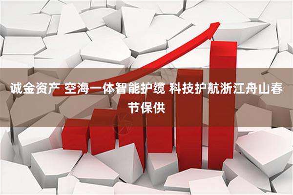 诚金资产 空海一体智能护缆 科技护航浙江舟山春节保供