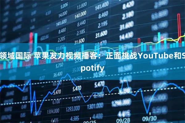领域国际 苹果发力视频播客：正面挑战YouTube和Spotify