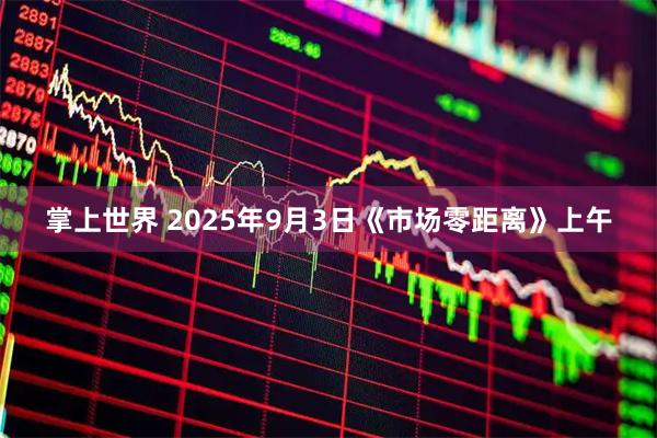 掌上世界 2025年9月3日《市场零距离》上午