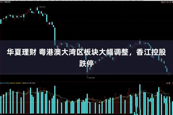华夏理财 粤港澳大湾区板块大幅调整，香江控股跌停